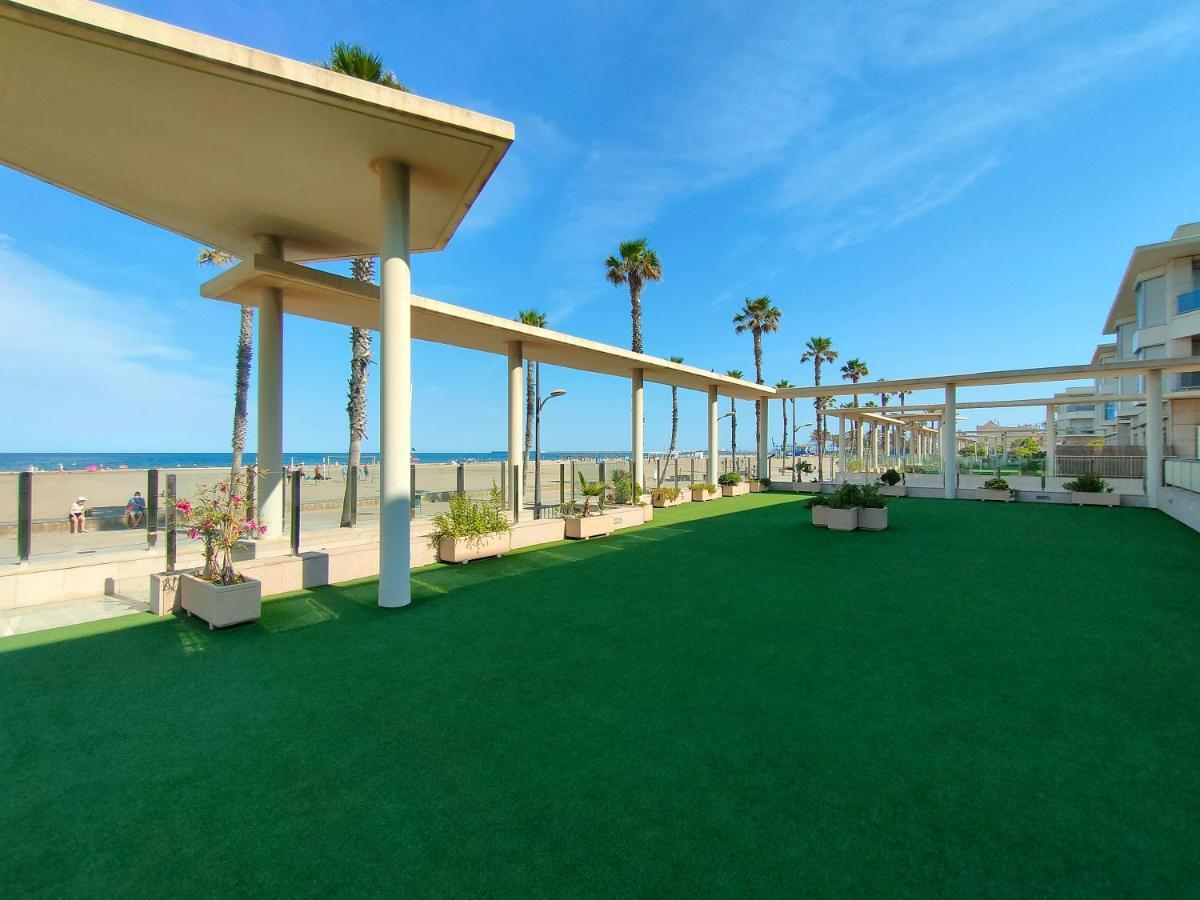 Non Stress Arena Primera Linea De Playa Valencia Kültér fotó